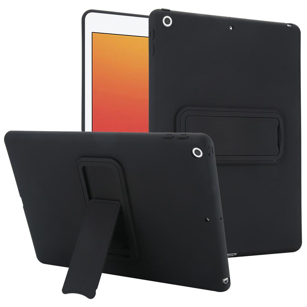 Kickstand Tablet Case for iPad 10.2 (2021)/(2020)/(2019) TPU+PC Skin-Friendly Protective Cover