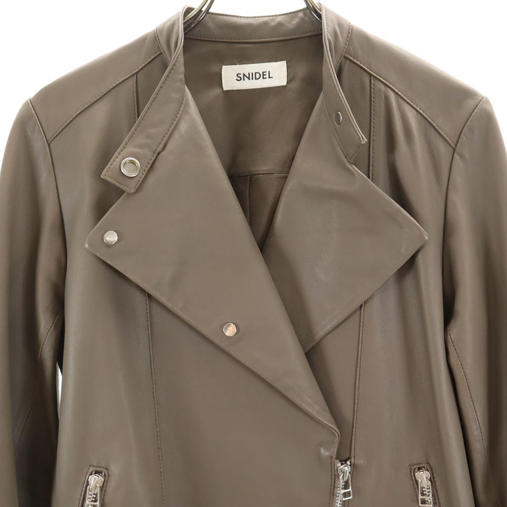 SNIDEL Riders jacket Gray Women Used