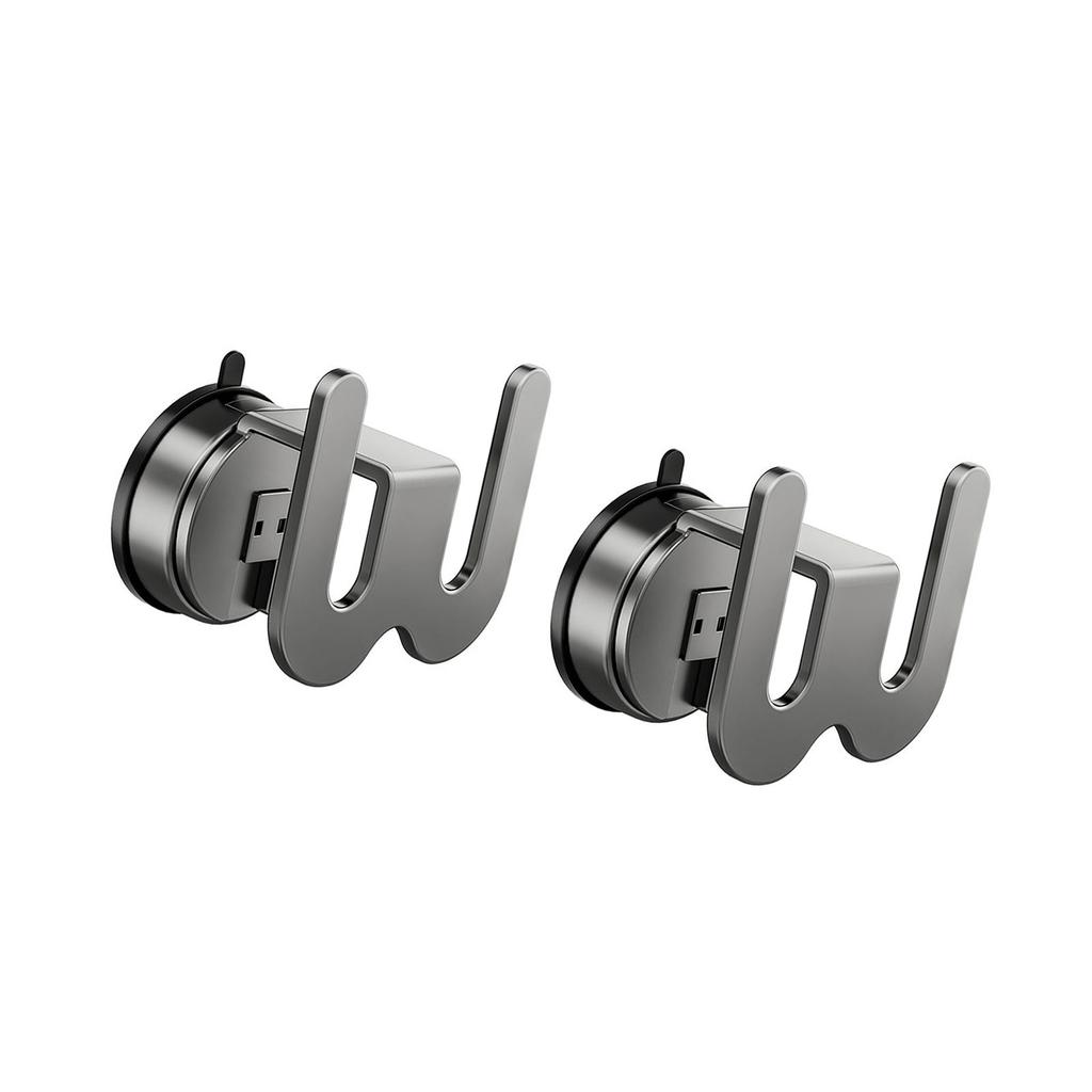 Sturdy Suction Cup Slipper Holder Simple Install Suction Cup Slipper Rack Elegant Shoes Stand for Bathroom Spaces