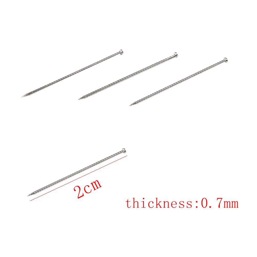 1kg/Karton 0,7mm 2cm Edelstahl Nähnadeln Schneider Gerade Satin Nadeln Feinkopf Nadeln Schmuckherstellung von Nähwerkzeugen