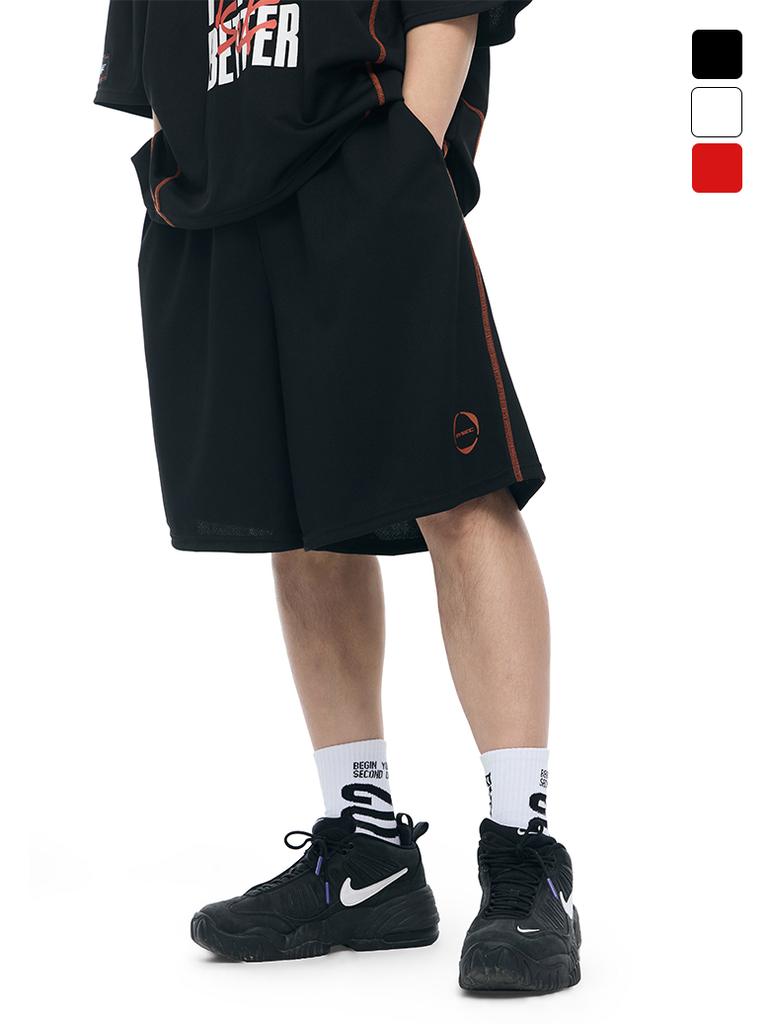 Bizek Bulk Heavy Mesh Logo Bermuda Shorts_3 Colors