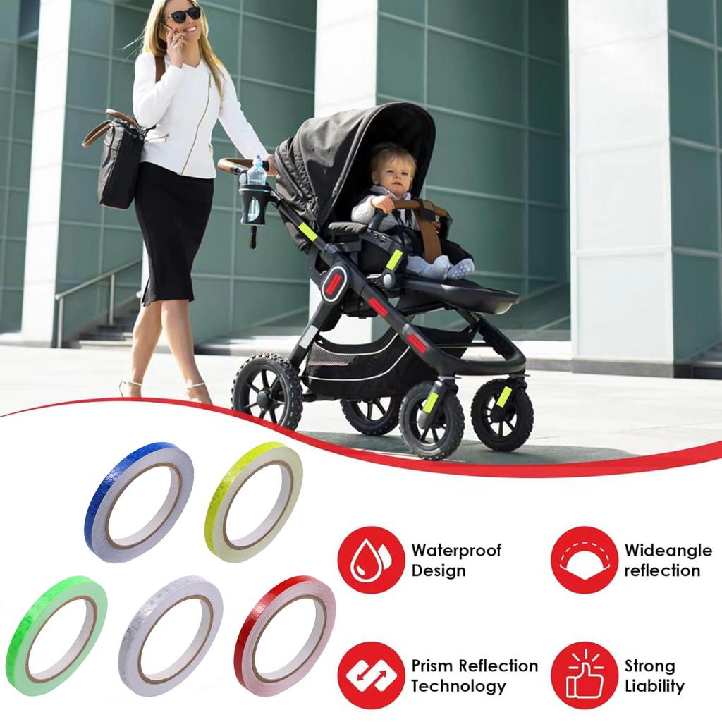 Shining Reflective Safety Warning Tape Self Adhesive Reflective Tape for Car