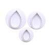 3Pcs Rose Leaf Spring Imitation Real Cake Mold Cookie Mold Easy To Use