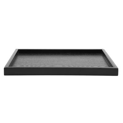 Rectangle Shape Solid Wood Tea Coffee Snack Food Meals Serving Tray Plate Restaurant Trays #2