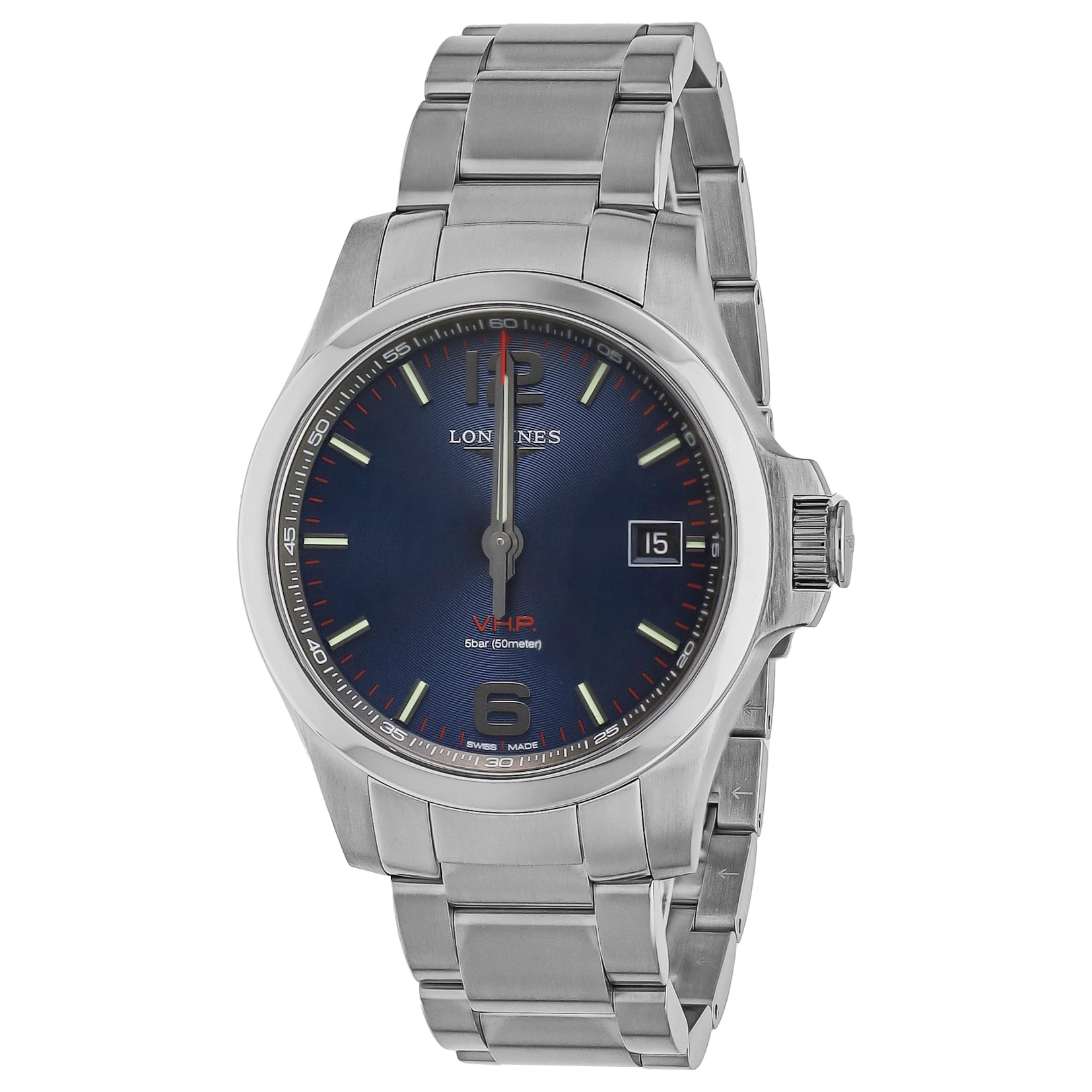 

Casual watch Conquest P Silver [Longines] V. H. L3.716.4.96.6 Men s [item]