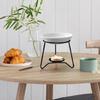 Stylish Essential Oil Burners Melt Warmer Tealight Candle Holder Metal Rack for Living Space and Bedroom Desk Ornament