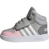 Neo Hoops 2.0 Mid Multicolor Abrasion Resistant Mid Top Toddler Shoes Gray Pink Infant And Toddler GZ7779