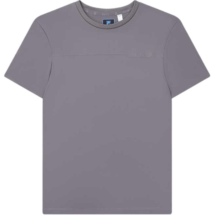 

Fila Однотонная Простая Крутая Повседневная Трикотажная Футболка с Коротким Рукавом и Круглым Вырезом для Мужчин Топы Темно-Фиолетовый Серый F11M332107F-GY L