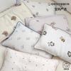 Soft Cotton Double Layer Crinkle Gauze Pillowcase Toddlers 30x50cm A-Grade Baby Sleep Accessory