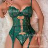 New Sexy European and American Women's Clothing Red Sex Lace Underwear Seduces Uniform Women
