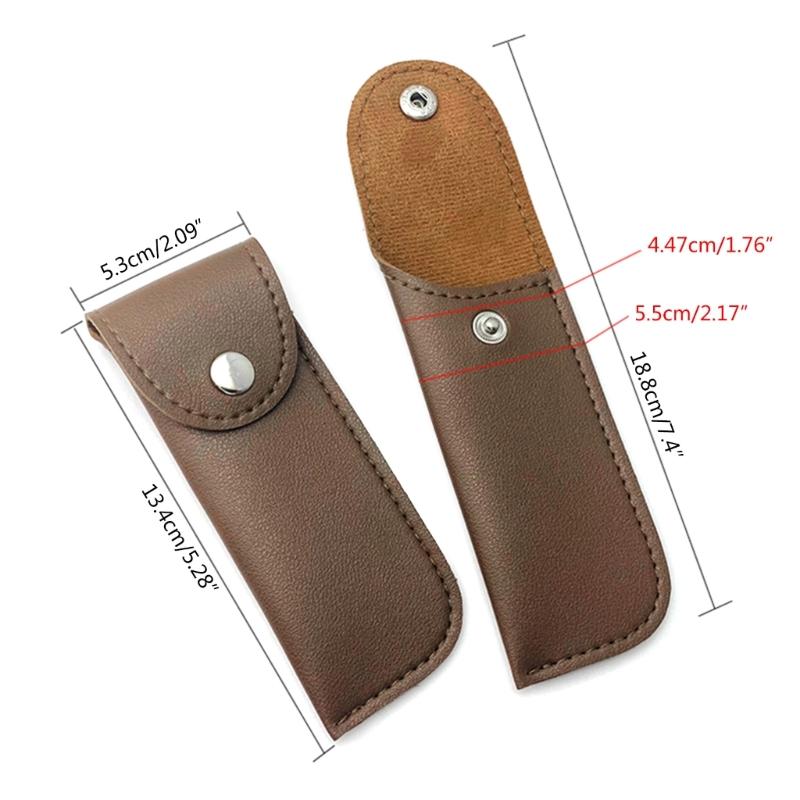 PU Sheath Knife Pouches PU Knife Holsters Knife Sheath Knife Case PU Knife Cover Suitable for Camping Outdoor Activities