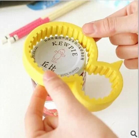 

1PC Silicone Multi-Function Jars/Bottles Opener Kitchen Tool Beer Opener Kitchen Tool Gift Latest Gadgets for Home Kitchen Tools жёлтый