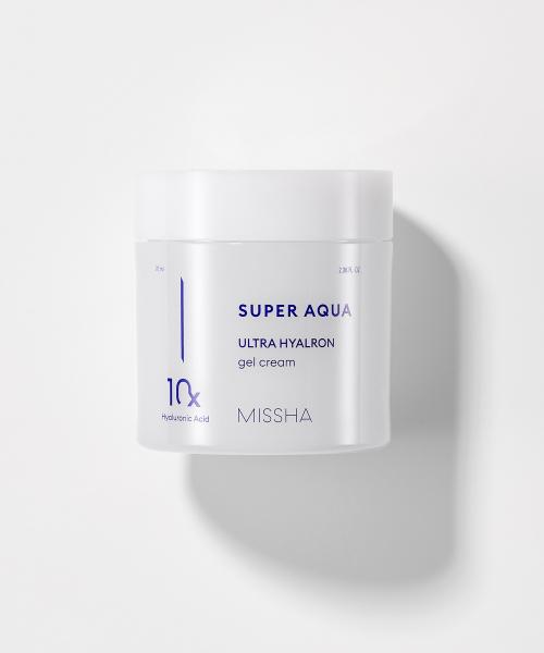Missha Super Aqua Ultra Hyalon Cooling Gel Cream 70ml FREE