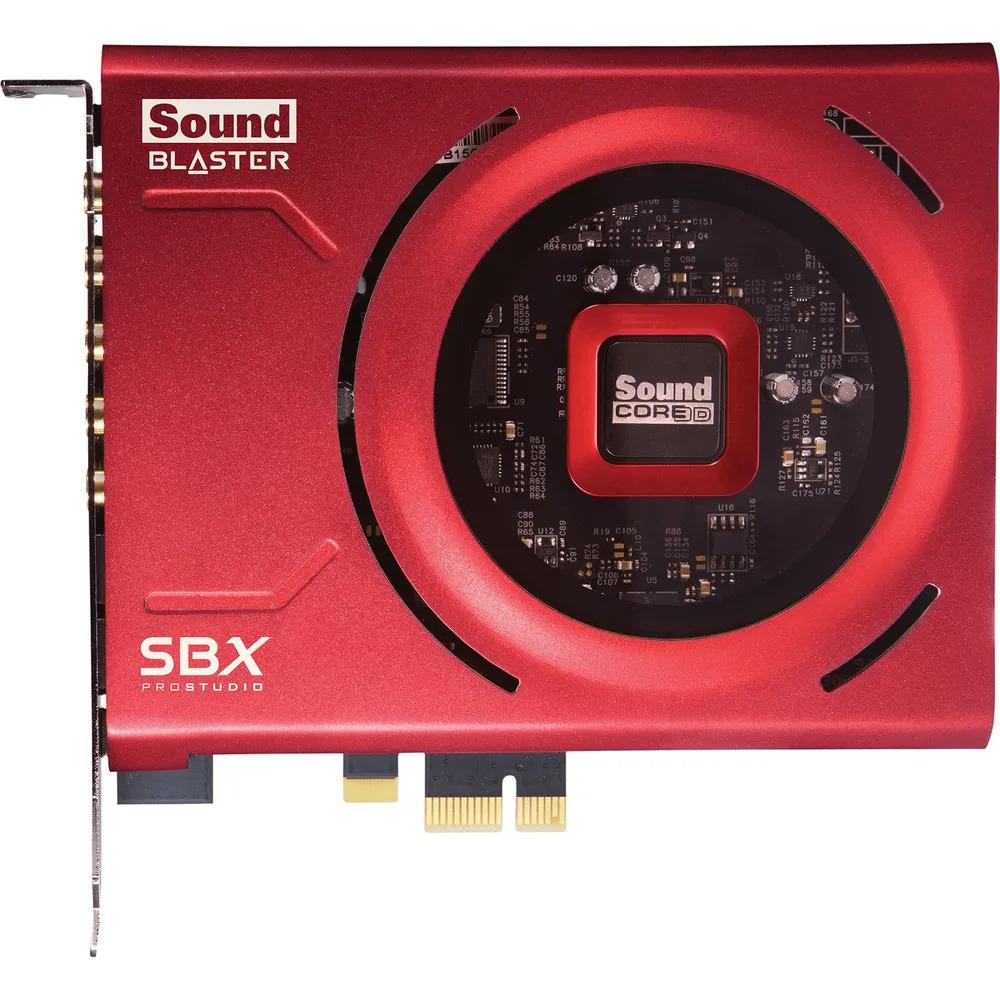 

Креативная звуковая карта Sound Blaster Z SE 5.1 красный