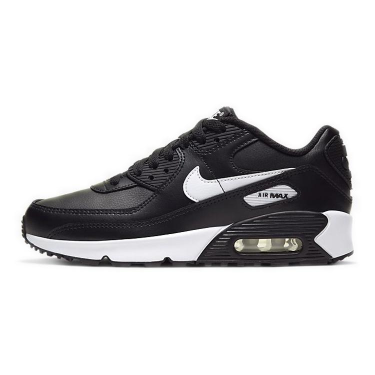 (GS) Nike Air Max 90 Black White Kids CD6864-010 EU 38.5