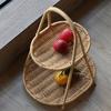 for Wedding Party Plastic Manual Fruit Storage Tray Snack Rack Afternoon Tea Tray Dried Fruit Tray