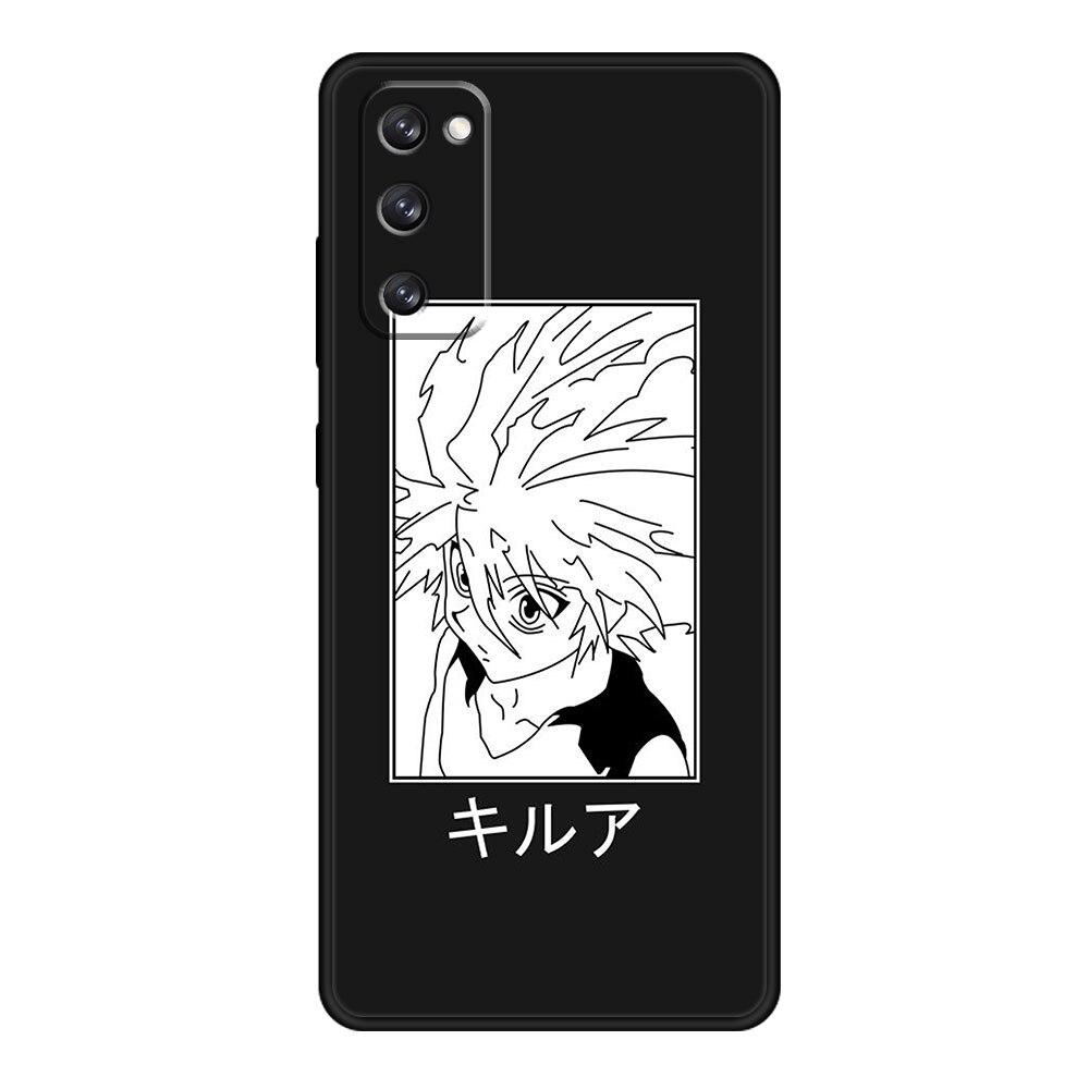Custodia sottile ufficiale Anime Hunter X hunter per Samsung Galaxy S21 Plus S22 Ultra 5G S8 S10e S20 FE 2022 S9 S7 S10