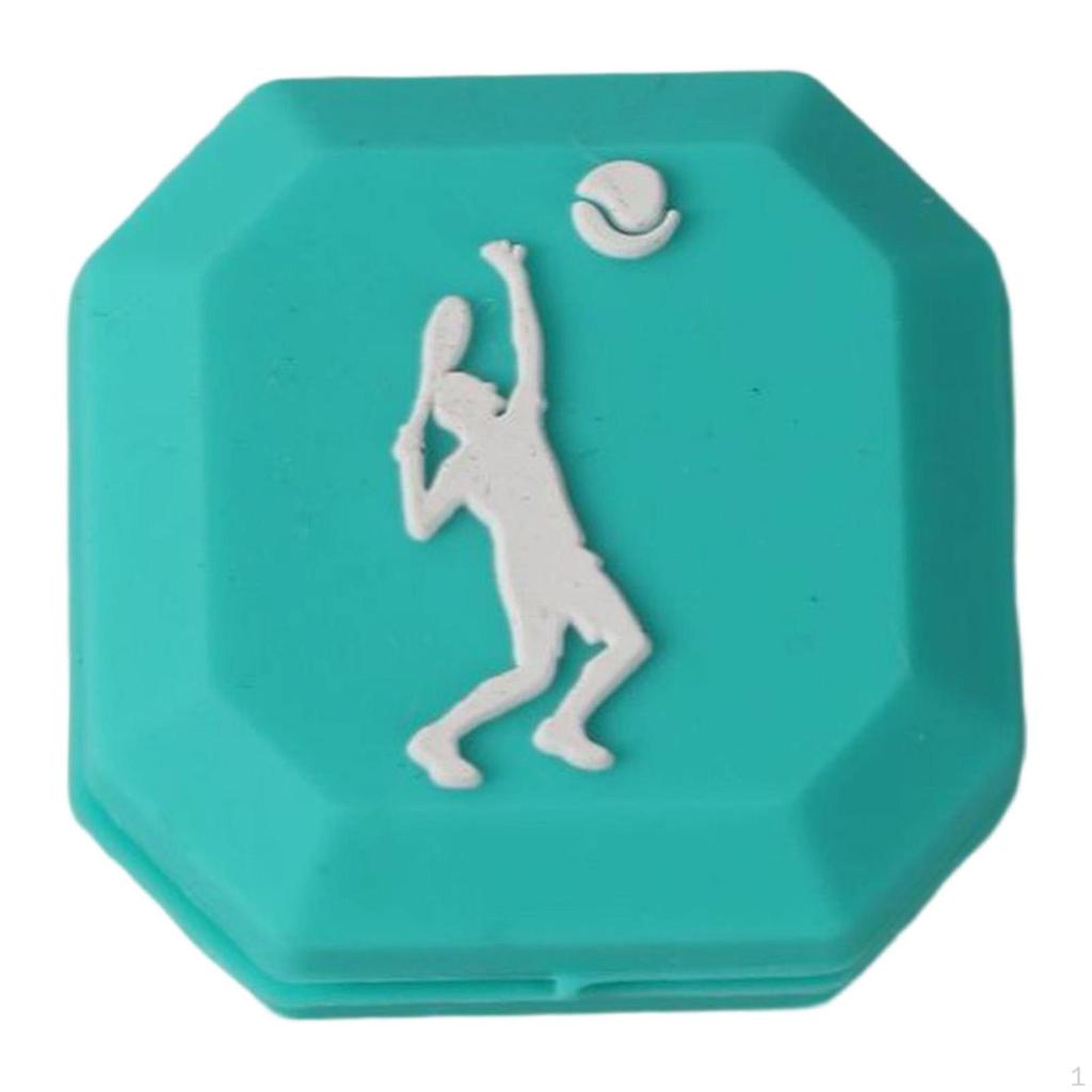 Tennis Racket Dampener Absorber Decorative for Better Control Indoor Clip On Enthusiasts Game