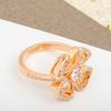 New Hot Brand Vintage Full Diamond Women's Rings Luxury Jewelry For Women Designer Rings Fashion Pure 925 Silver Flower Rings
