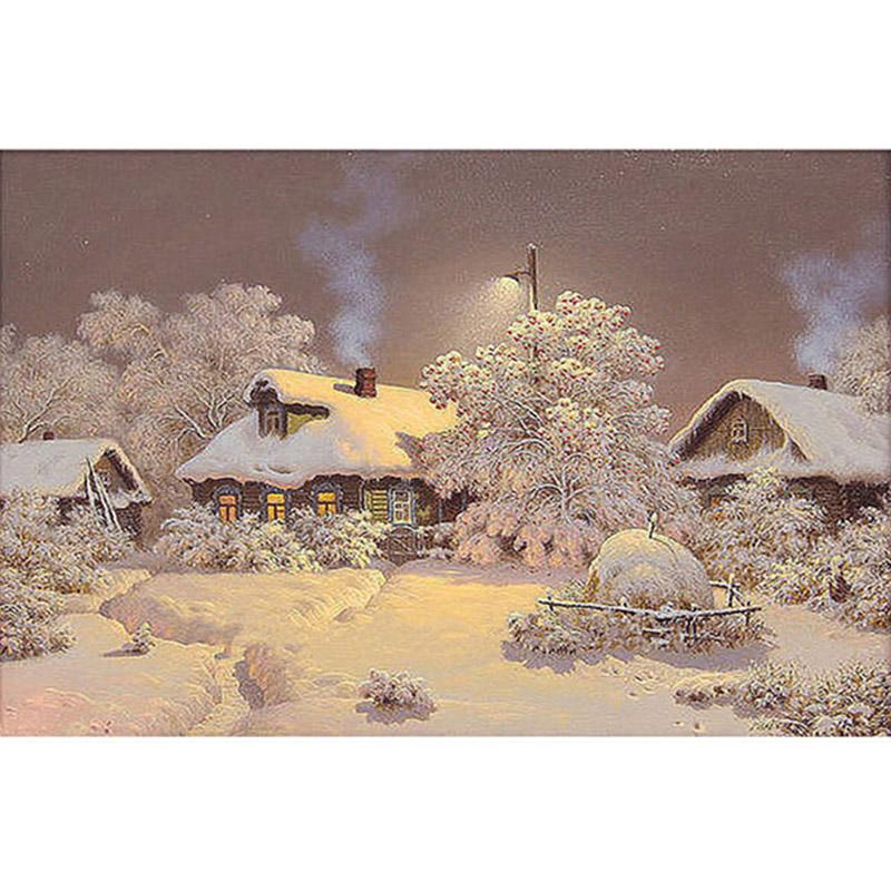 

5D DIY Алмазная картина Природные пейзажи Мозаика Вышивка Животное Вышивка крестом Ремесленные украшения Full Round 20x30CM