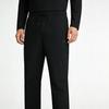 Anta Comfortable Solid Color Fleece Versatile Sports Long Pants Men Bottoms Black 152517307N-3