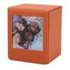 Photo Storage Box Multipurpose Large Capacity Magnetic Lid Closure PVC Picture Storage Container for   Photo Bank Cards Stamps