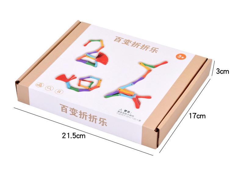 

Многофункциональная детская развивающая складная игрушка-пазл для практической тренировки мозга и взаимодействия родителей и детей.