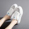 Lazy One-pedal Breathable Half Slippers Women's Summer New Mesh Bag Head White Shoes Casual Slippers
