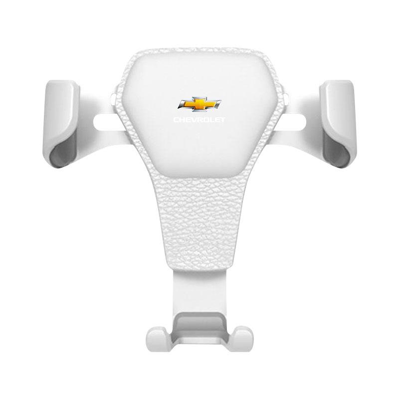 Gravity Car Badge Phone Holder Bracket Air Clip Mount Stand Accessories For Chevrolet Cruze Malibu Sail Spark Captiva Equinox Trax Tracker AVEO Lova