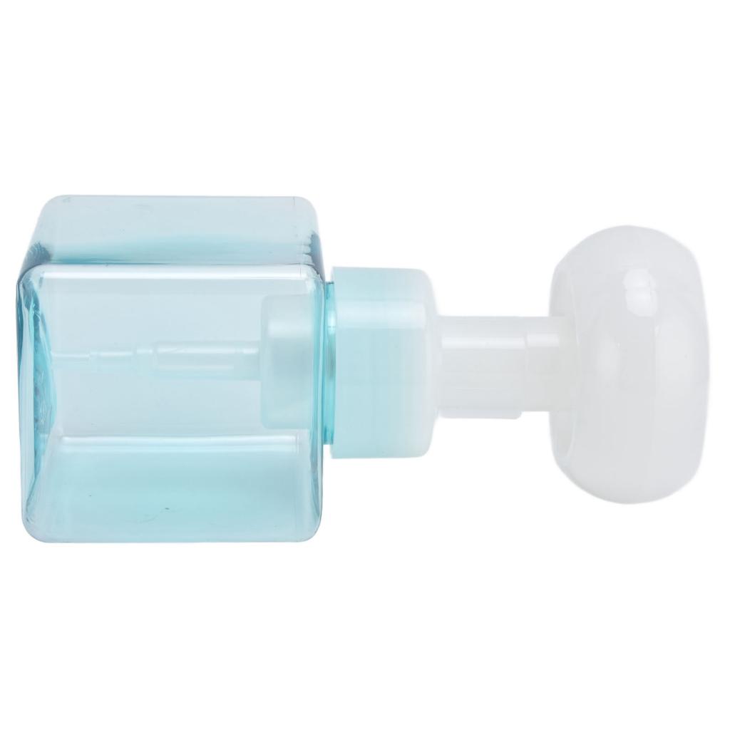 250ml Foaming Bottle PETG Plastic Flower Foam Dispenser Square Bottles for Cosmetic