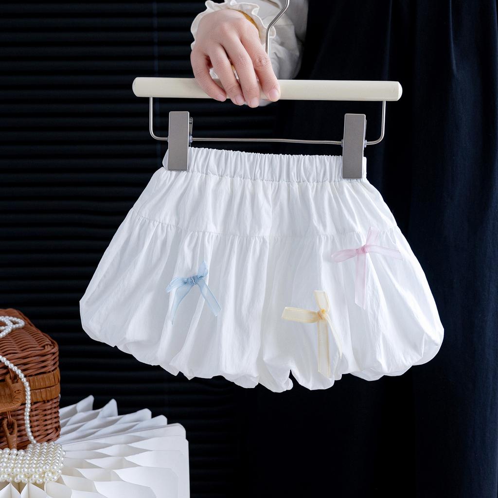 Girls' Flower Bud Shorts Summer Baby Girl Summer Clothes Shorts