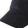 Adidas Logo Baseball Cap Unisex Hats Black IA6121
