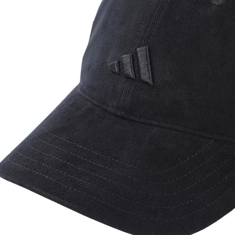Adidas Logo Baseball Cap Unisex Hats Black IA6121