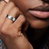 Louis Vuitton MOSAIC THIN Brass Rings Men's Silver M1180M