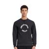 Emporio Armani Sweatshirts Men's Black Crew Neck Thickened Regular 6L1MC3-1JQNZ-0031