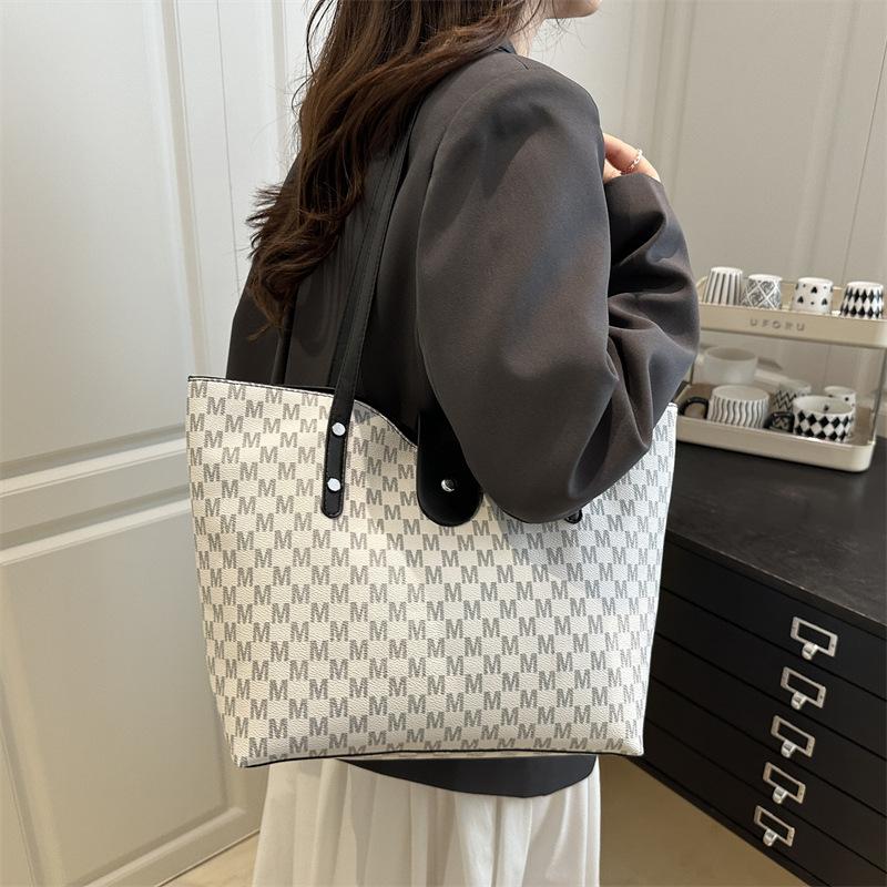 Damen Mode Große Kapazität Bedruckte Tragetasche Schultertasche für den täglichen Weg