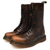 Exklusiv für große Martin-Stiefel, hochgeschnittene britische Retro-Martin-Schuhe, Langstiefel, Samt-Militärstiefel.