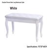 Solid Wood Adjustable Piano & Guitar Stool for One or Two People