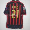 Wholesale sports outdoor retro series AC Milan jersey No. 22 Kaka No. 80 Ronaldinho same football jersey short sleeves