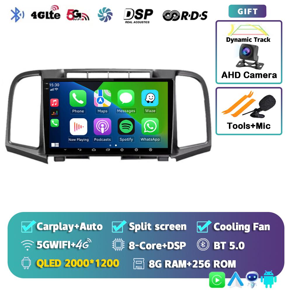 Android14 Carplay Auto For Toyota Venza 2008 - 2012 2013 2014 2015 2016 Car Radio Multimedia Player Video Stereo WIFI+4G BT 2DIN