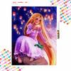 Disney Diamond Painting Kit Rapunzel Pascal Lanterns 5D Diamond Art Home Decor Creative Handmade Gift