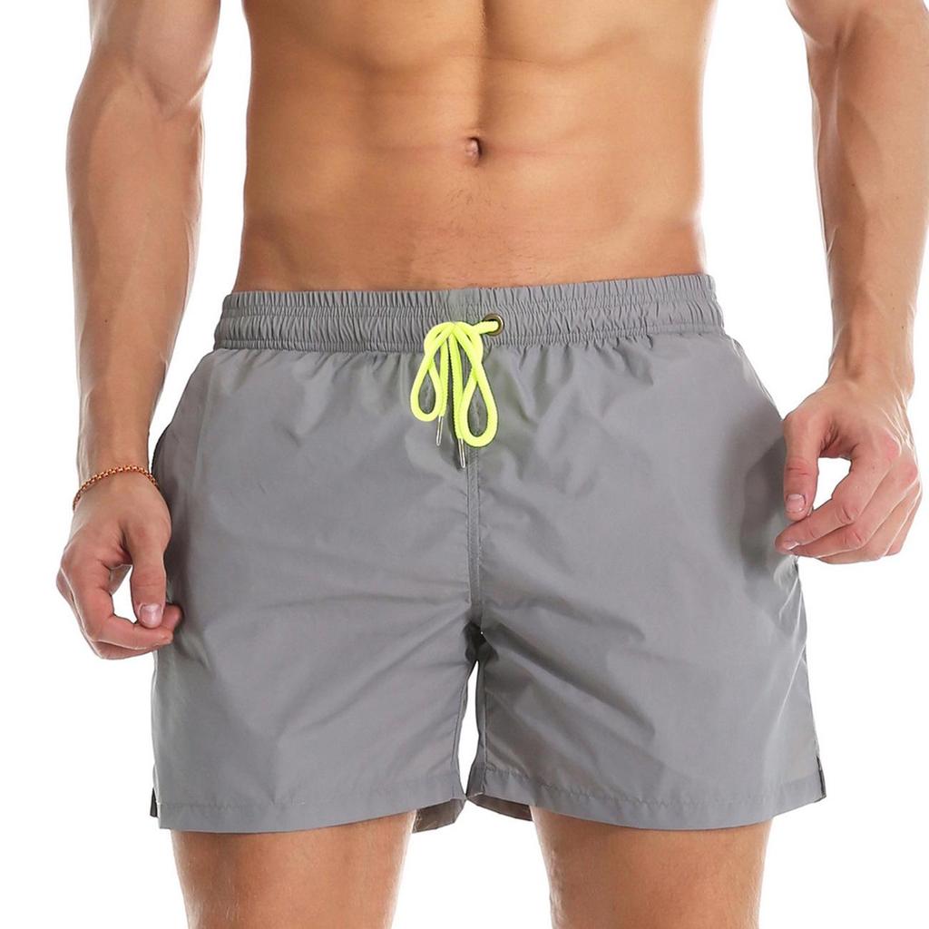 Plus-Size Men's Quick-Dry Breathable Beach & Sport Shorts