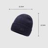 Ski Pullover Knitted Hat Men's Winter Warm Outdoor Cycling Coldproof Ear Protection Wool Cotton Hat