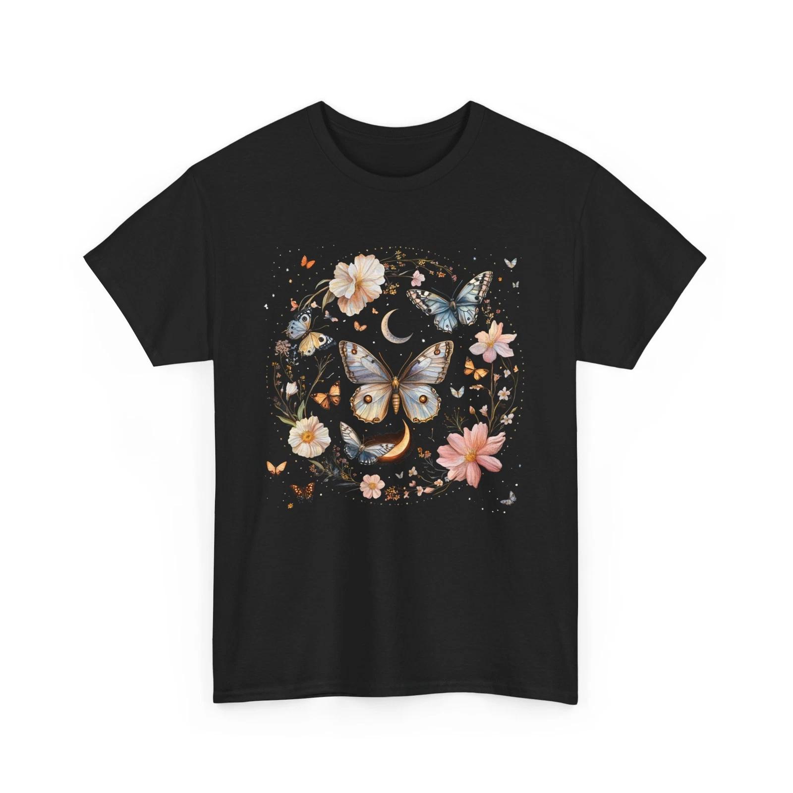 Butterfly Graphic T-Shirt for Women and Men | Fashionable Stylish Casual Print L