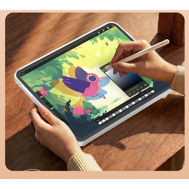 Acrylic Tablet Case With Stand IPad Pro 11 Inch Air 8 Pencil Holder Hard Shell Cover Black Pink