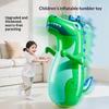 Dinosaur Inflatable Tumbler Toy Tear-resistant PVC Bounce Back Design for Toddlers Home Daily Interactive Play Gift