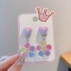 Non-Pierced Kids' Cartoon Earrings - Sweet Princess Dangle Clips