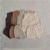 2025 Summer Children's Sports Set: Simple Vest & Shorts Two-Piece for Toddlers and Infants