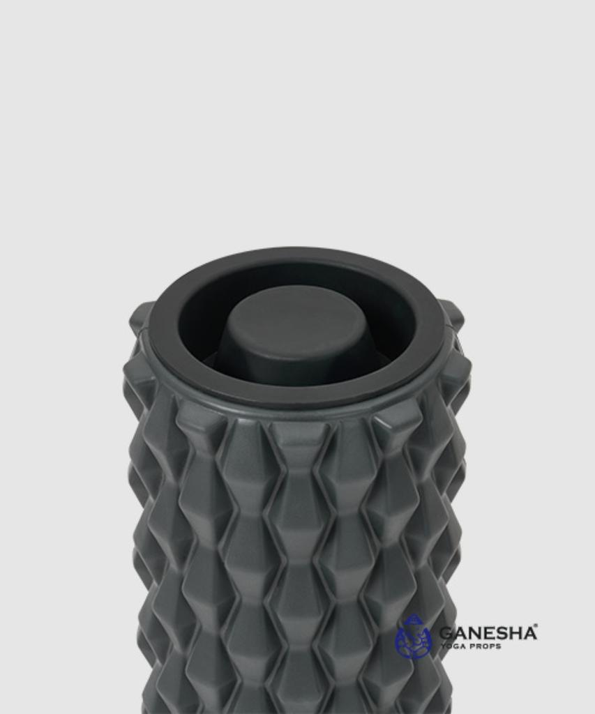 GANESHA YOGA PROPS Compact Foam Roller + 33Cm Lead