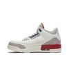 Air Jordan 3 Retro 'International Flight' (Unisex) Sail / Sport Royal-Fire Red Vintage Basketball Shoes 136064 140